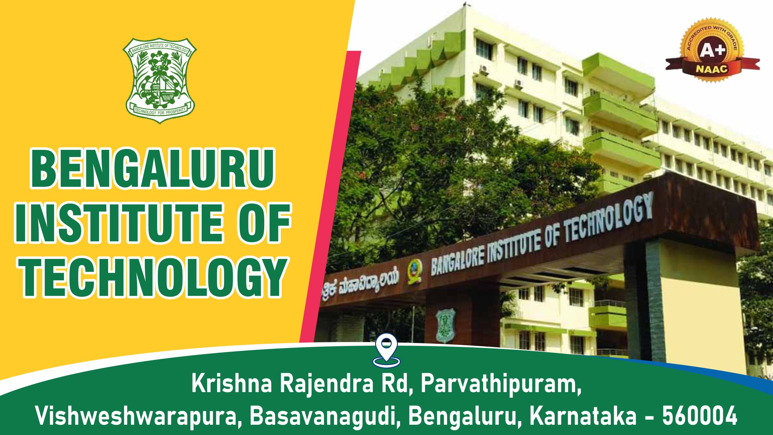 Out Side View of Bengaluru Institute of Technology BIT - Bengaluru